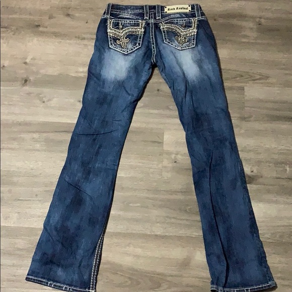 Boot Cut Rock Revival Jeans - Picture 1 of 5